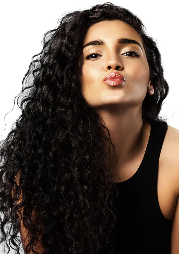 Cambodian Raw Silk Deep Wave Extension - lengths 12in- 40in