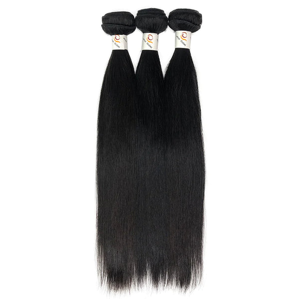 Cambodian Raw Bundle Set 3 Raw Silk Extension- lengths 12in- 40in