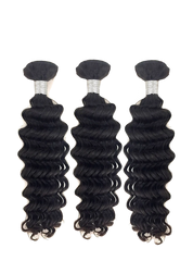 Cambodian Raw Bundle Set 3 Raw Silk Deep Extension- lengths 12in- 40in