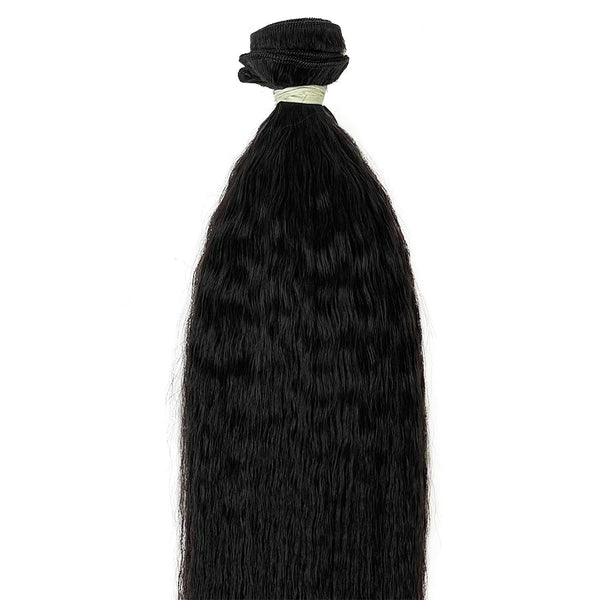 Cambodian Raw Kinky thick Straight Extension- lengths 12in- 40in